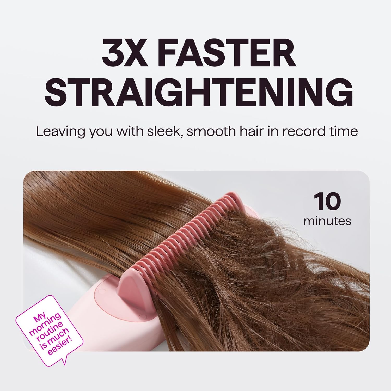 Detalle 2 de Wavytalk Pro Steamline Pro 3‑in‑1 30s Brush