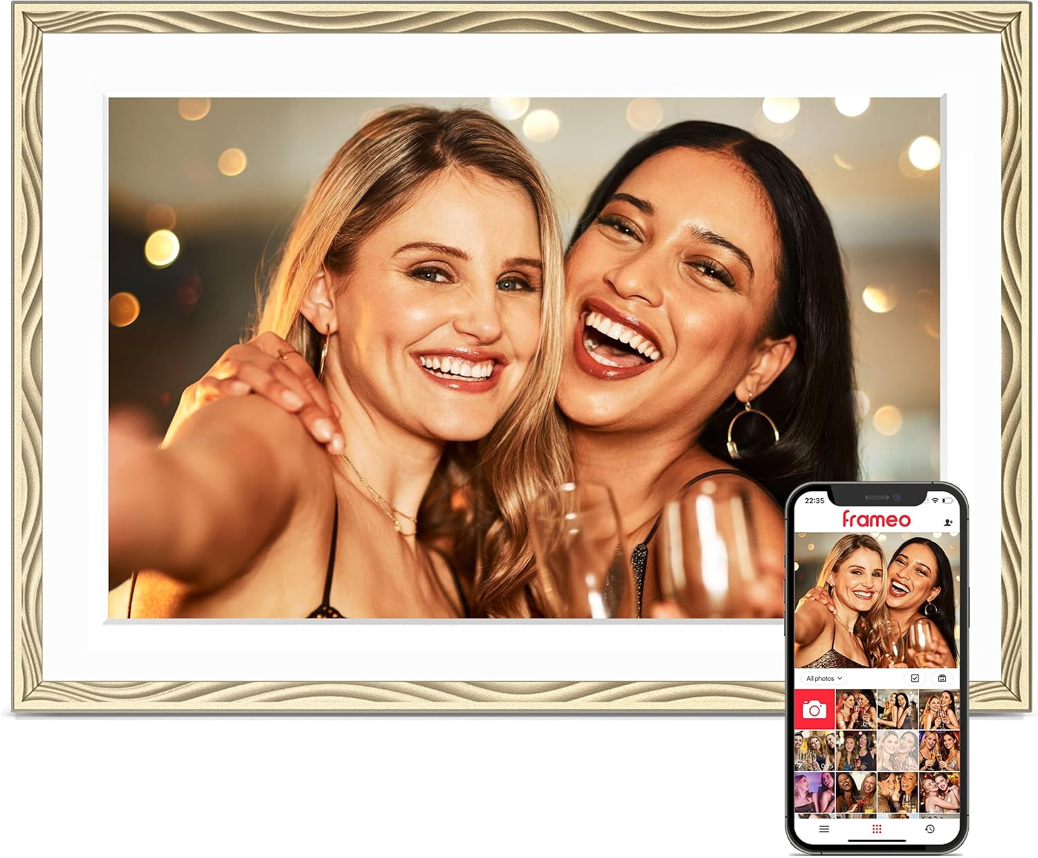 Detalle de Flyruit Digital Picture Frame, 32GB