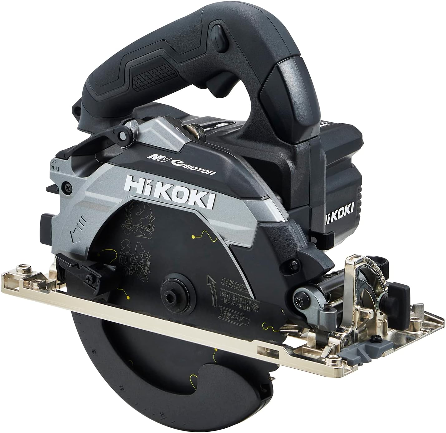 Detalle de HiKOKI C3606DB(NNB) 36V丸のこ 165mm ストロングブラック・黒鯱付き