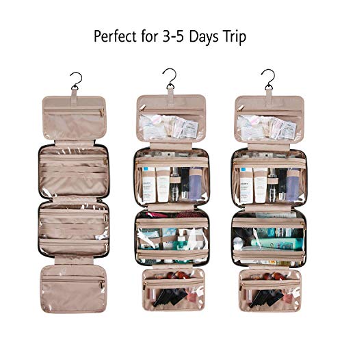 Detalle de BAGSMART Hanging Travel Toiletry Bag 360° Hook (Medium)