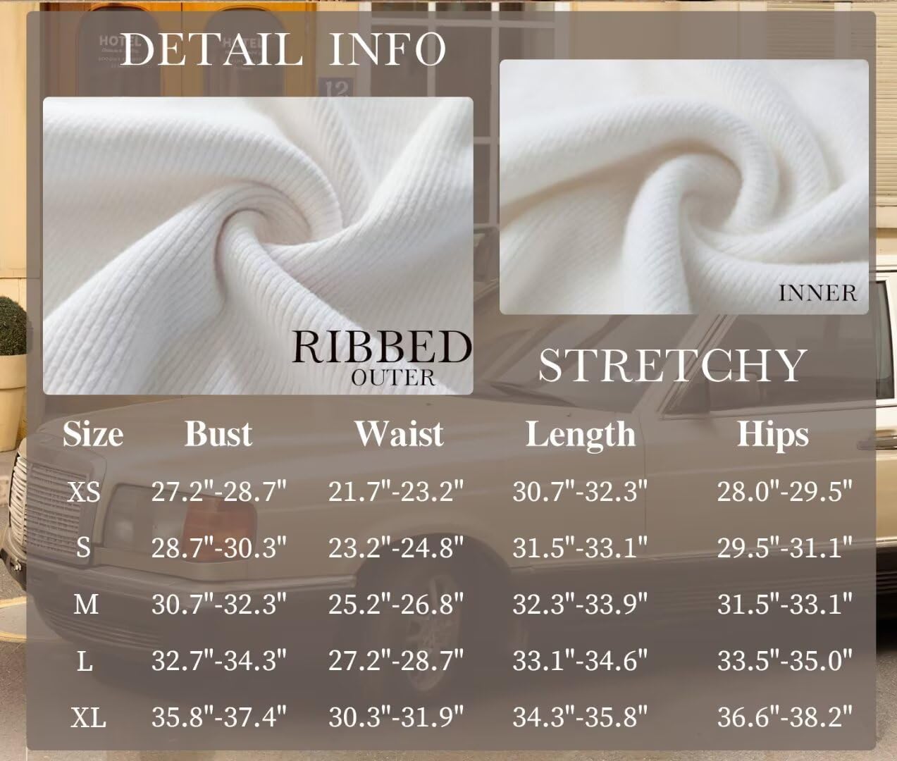 Thumbnail 3 de VICHYIE Knit Bodycon Dress with Mock High Collar, Long Sleeve