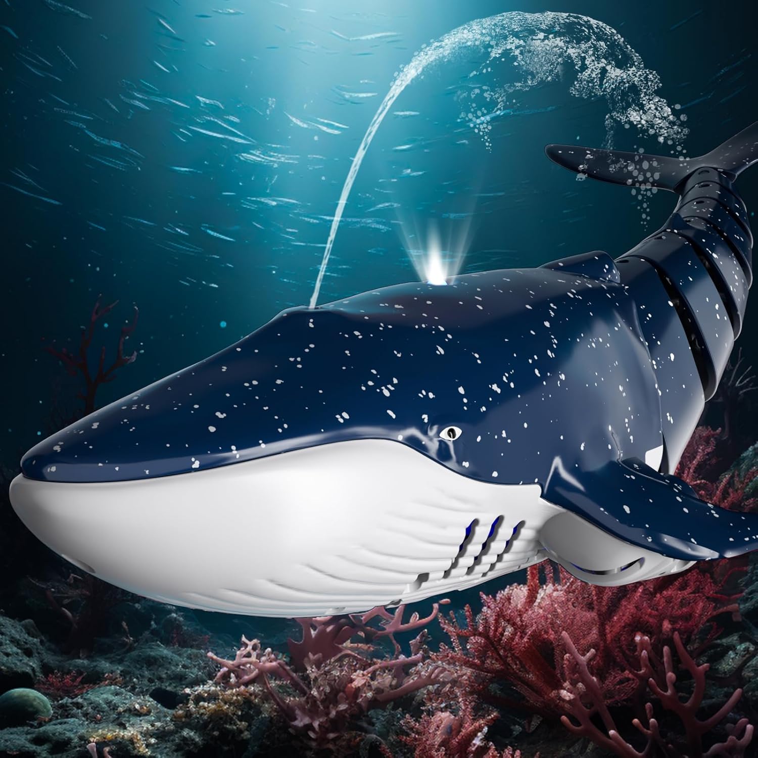 Detalle 2 de Whale Shark RC 1:18 Scale Remote Control Toy 🐟