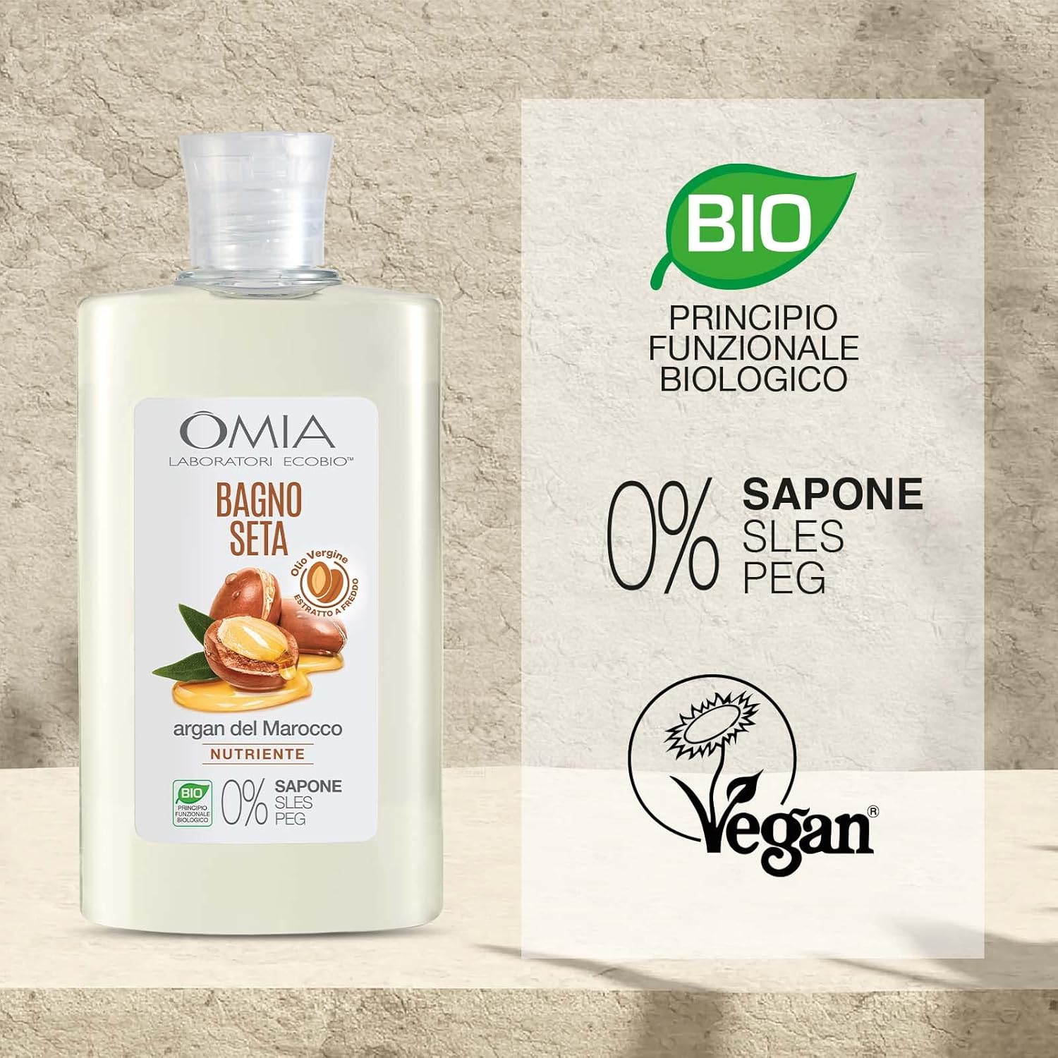 Thumbnail 4 de AMZ OMIA BAGNO ARGAN 400 ml confezione 4 pezzi