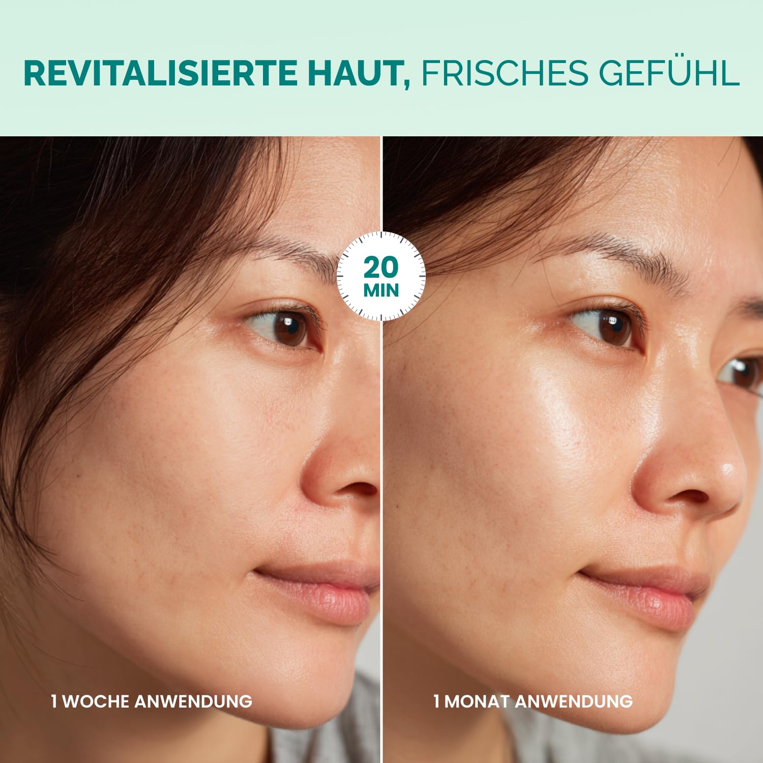 Thumbnail 4 de PLANTIFIQUE Koreanische Gesichtsmaske 5er-Set mit Aloe Vera, Hyaluronsäure & Ceramid NP