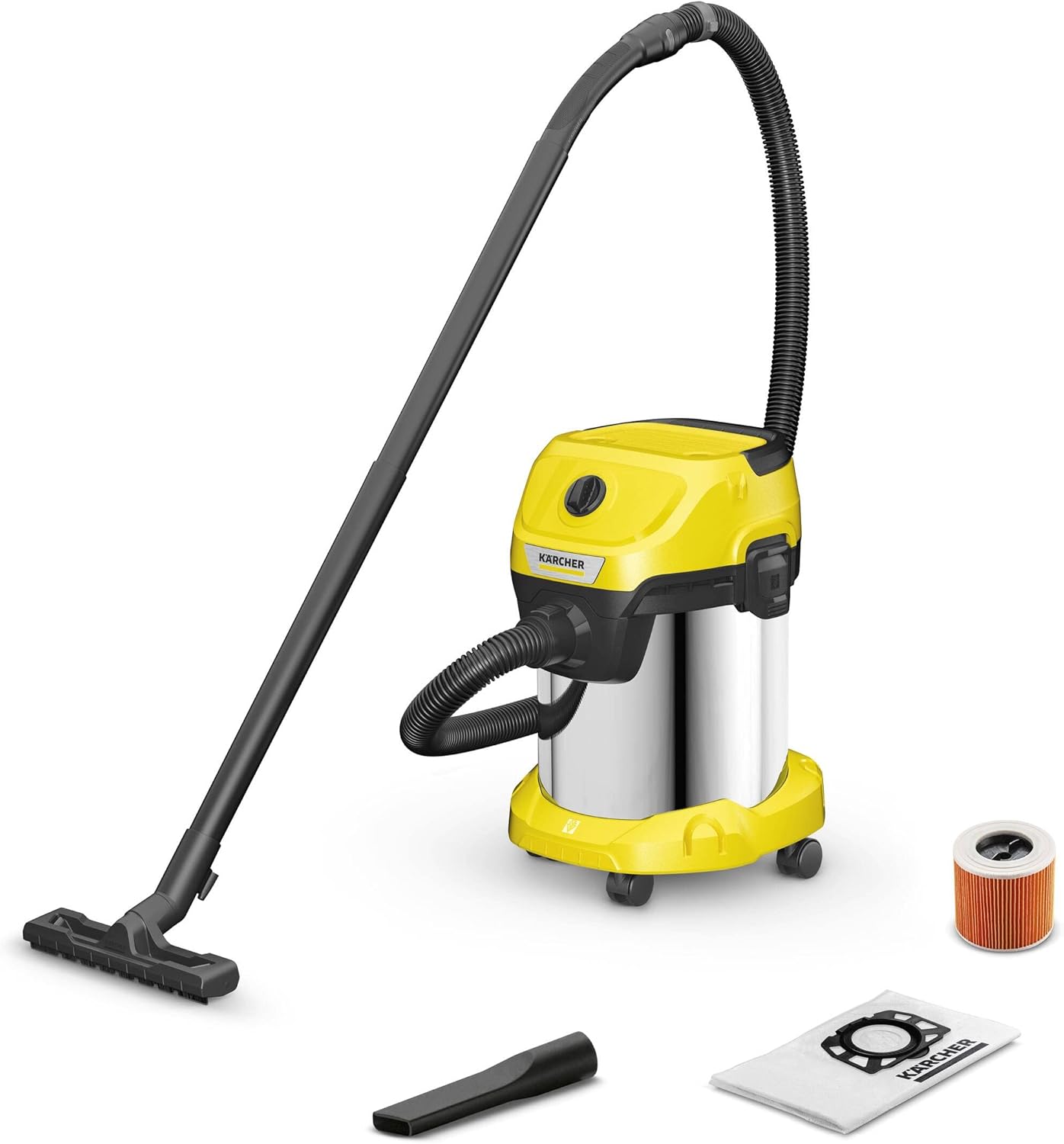 Detalle de Kärcher WD 3 S V-17/4/20 aspirador seco y húmedo 1.000 W 🧹