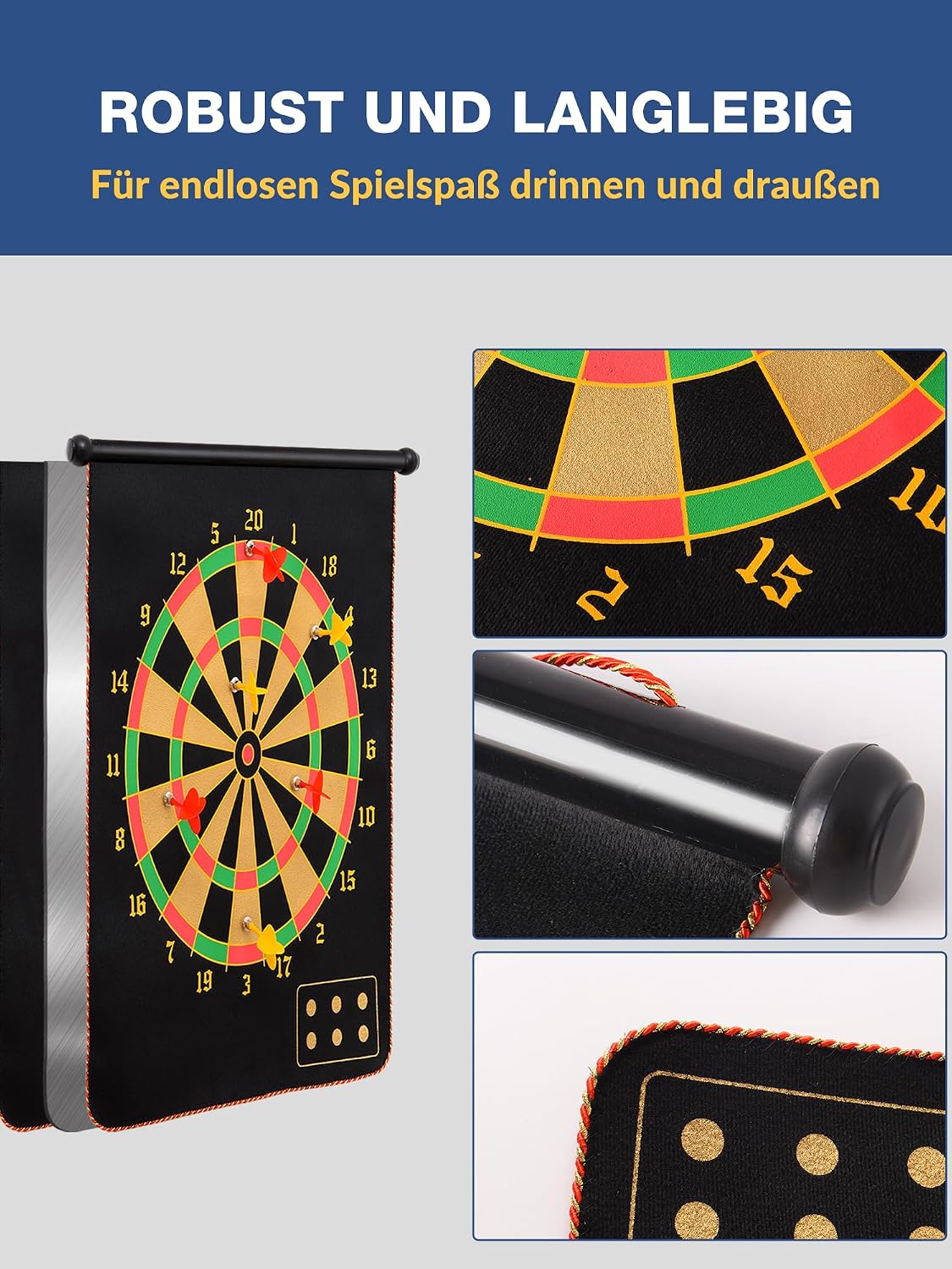 Thumbnail 6 de BATURU Magnetische Dartscheibe für Kinder ab 4 Jahren