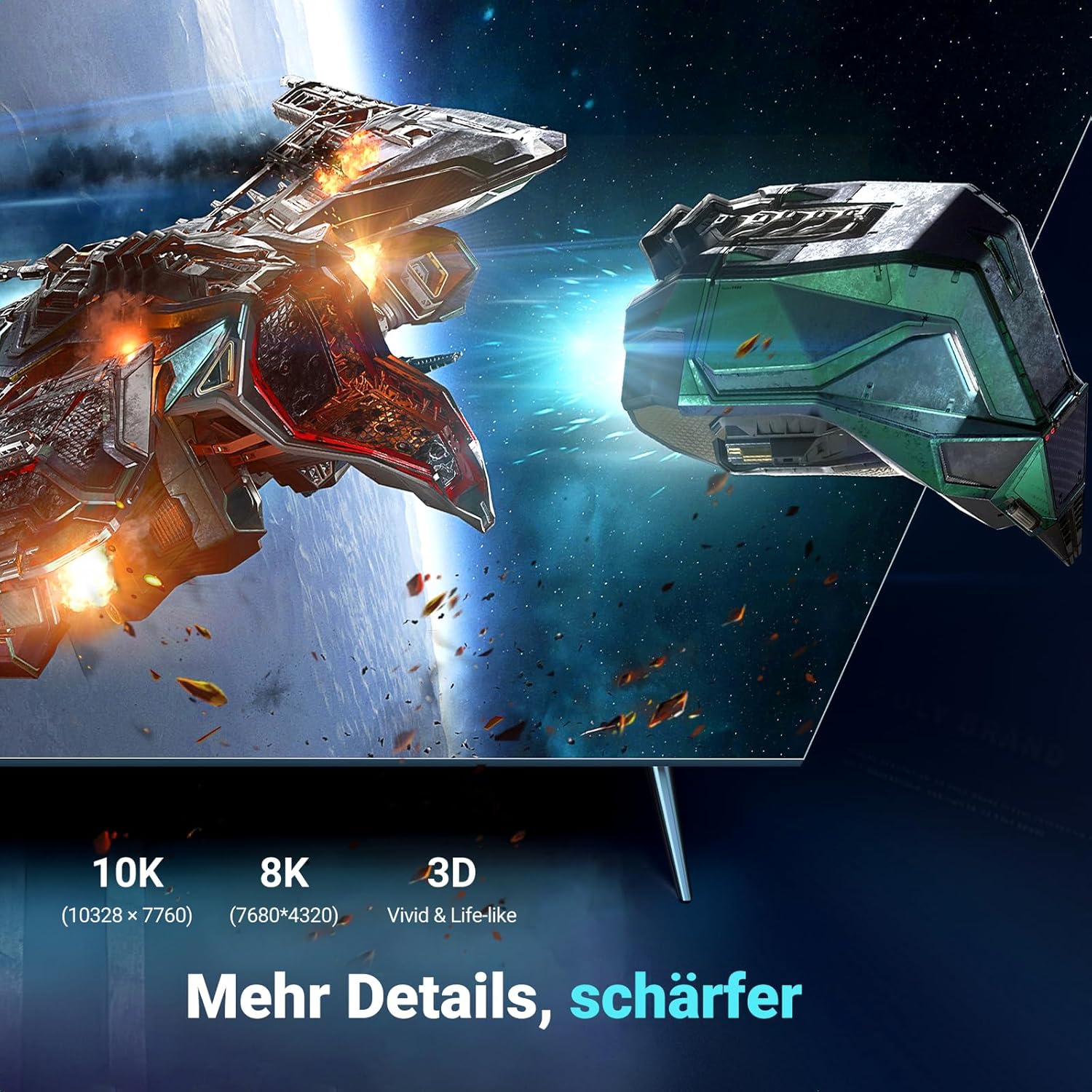 Thumbnail 1 de UGREEN 8K HDMI Kabel 2 m