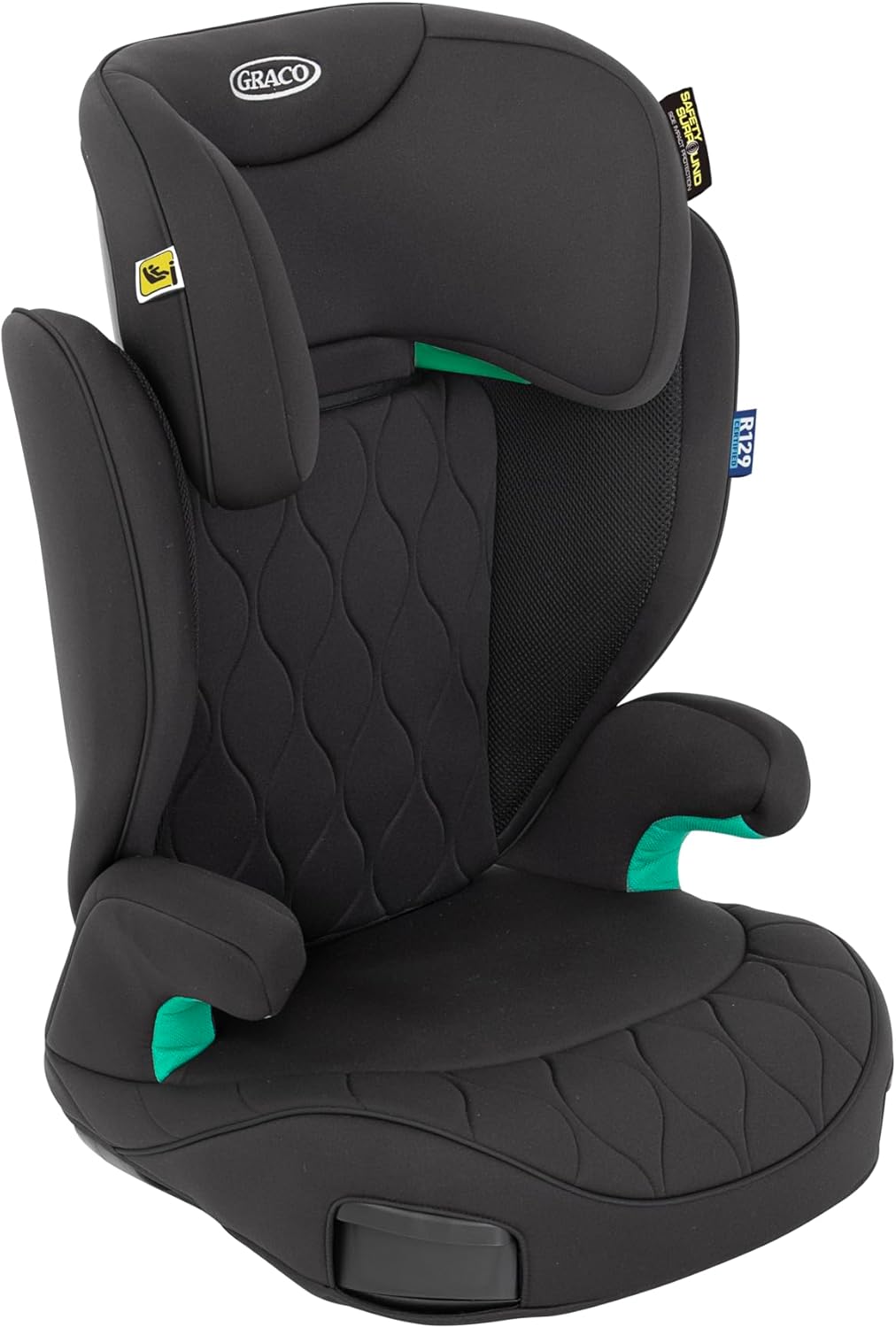Detalle de Graco Affix i-Size R129 Rialzo con schienale alto ISOFIX – 100–150 cm, colore Iron