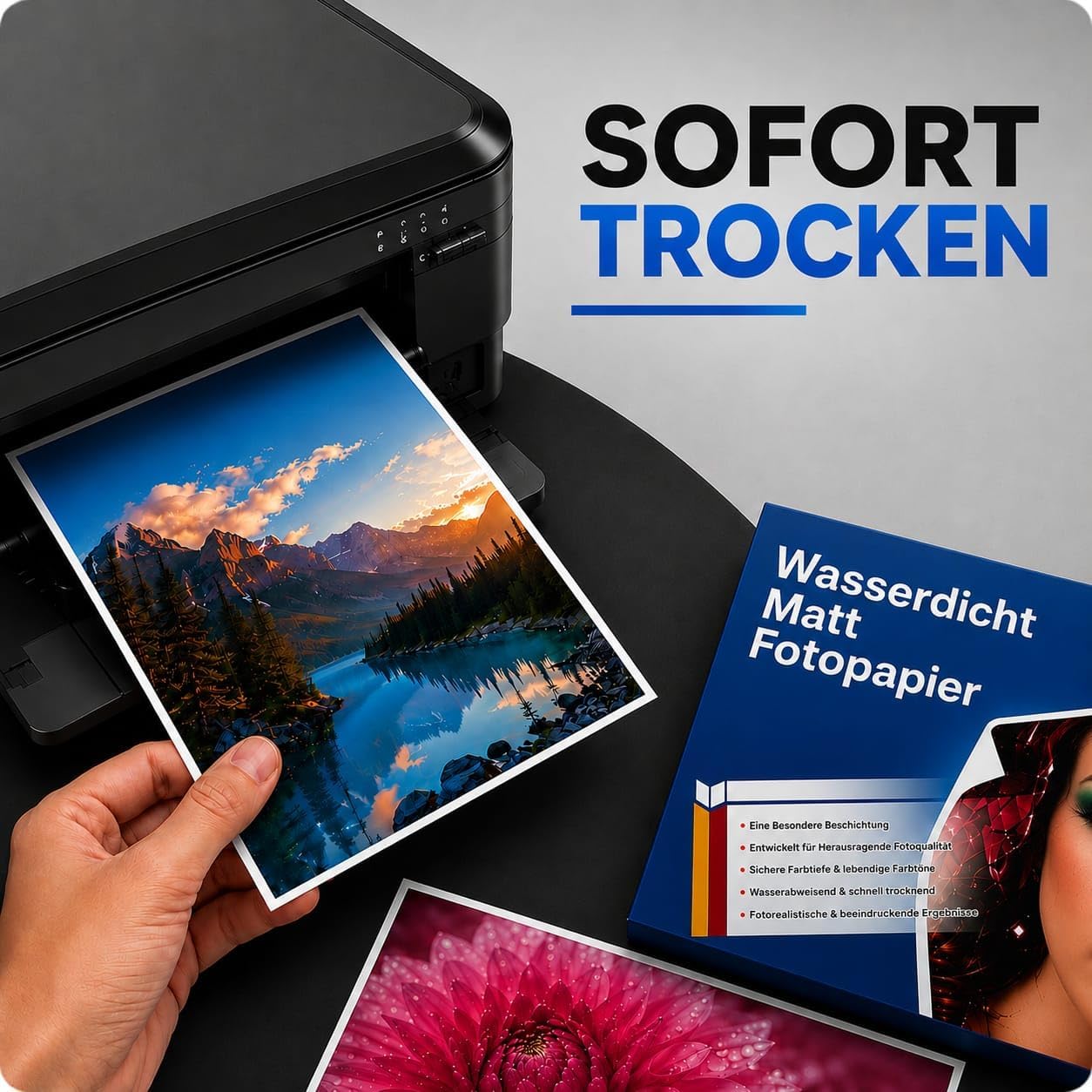 Thumbnail 3 de Fotopapier A4 Matt 180 g/m² 100 Blatt