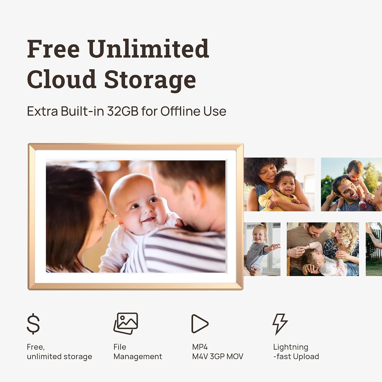 Thumbnail 2 de ARZOPA digital photo frame, 10.1-inch