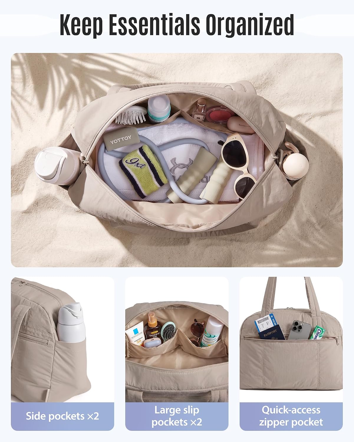Thumbnail 3 de LIGHT FLIGHT Reisetasche Handgepäck – kompakt, robust und vielseitig einsetzbar