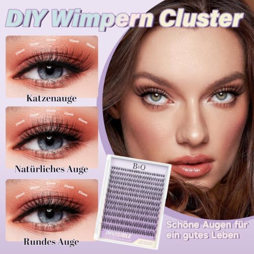 Detalle de B&Q Lashes Extension Set 144PCS Venus Wimpern Extensions 8–16 mm MIX