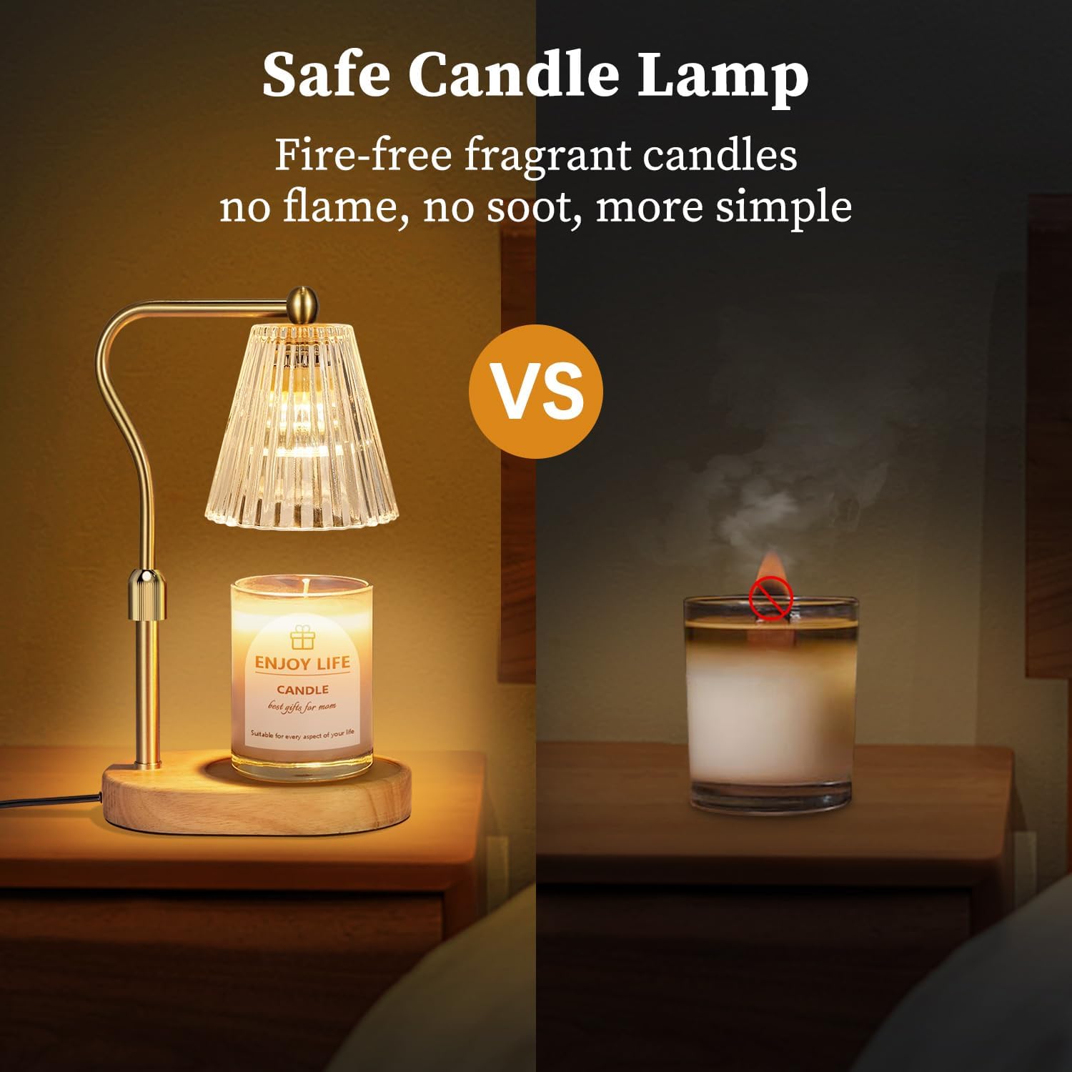 Thumbnail 3 de Seenlast Candle Warmer Lamp with Timer, Dimmer, and Height Adjustment