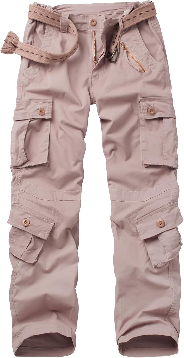 Thumbnail 4 de AKARMY Womens Cargo Pants with Pockets — Ripstop Camo Utility Work & Outdoor Pants