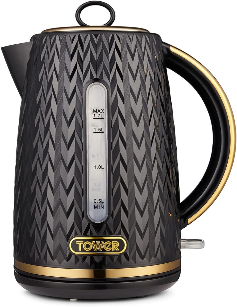 Detalle de Tower T10052BLK Empire 1.7L kettle 3000W