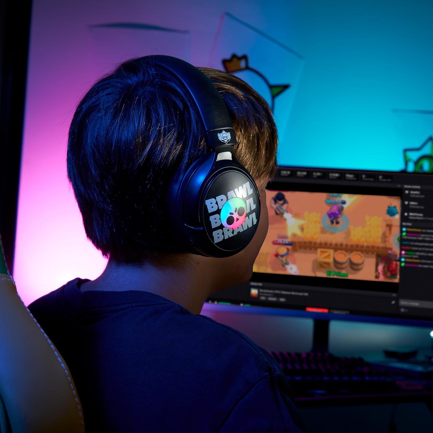 Thumbnail 4 de Subsonic Chaise Gaming Brawl Stars « El Primo » : fauteuil de bureau ergonomique mousse haute densité