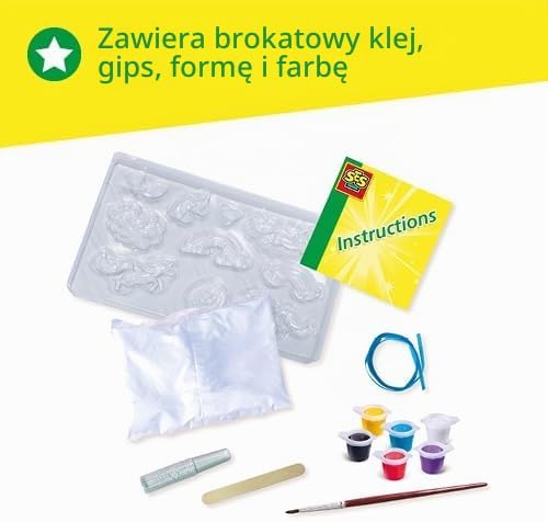 Detalle 1 de SES Creative 01359 – zestaw do odlewania i malowania gipsowych jednorożców