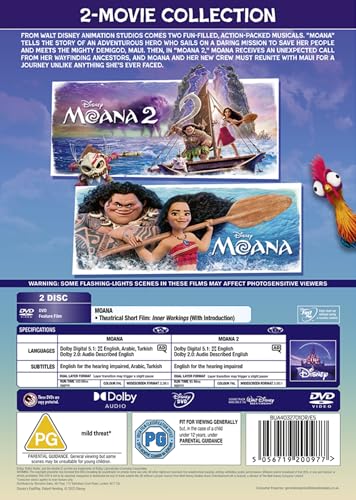 Thumbnail 2 de Moana 1-2 Boxset [DVD] – Walt Disney