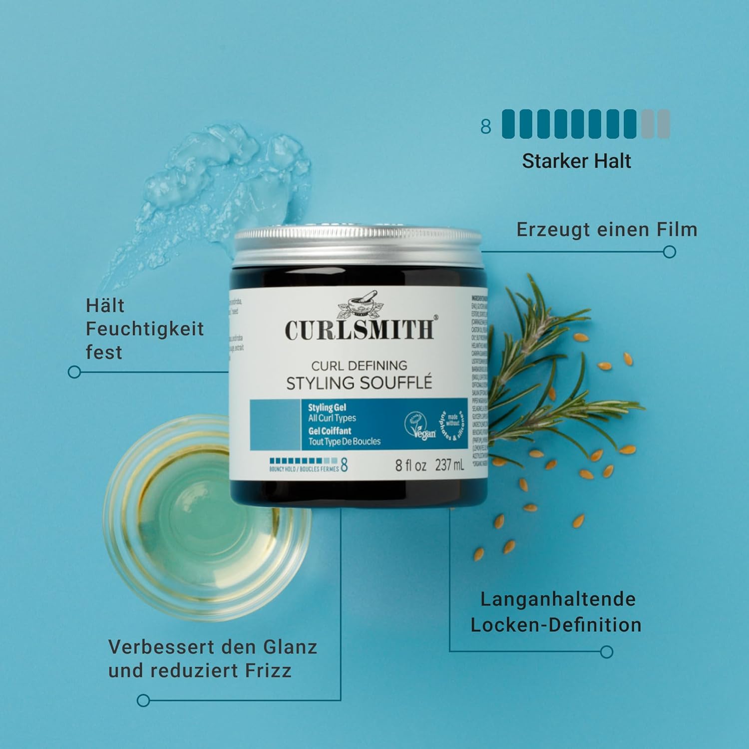 Detalle 2 de Curlsmith Curl Defining Styling Soufflé