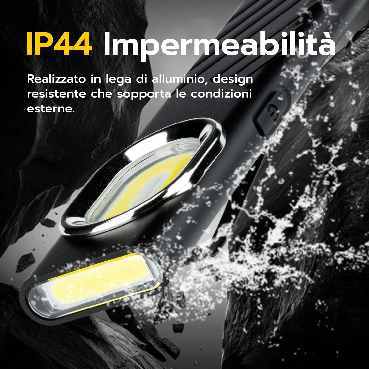 Thumbnail 6 de Wigearss Torcia LED COB ricaricabile USB