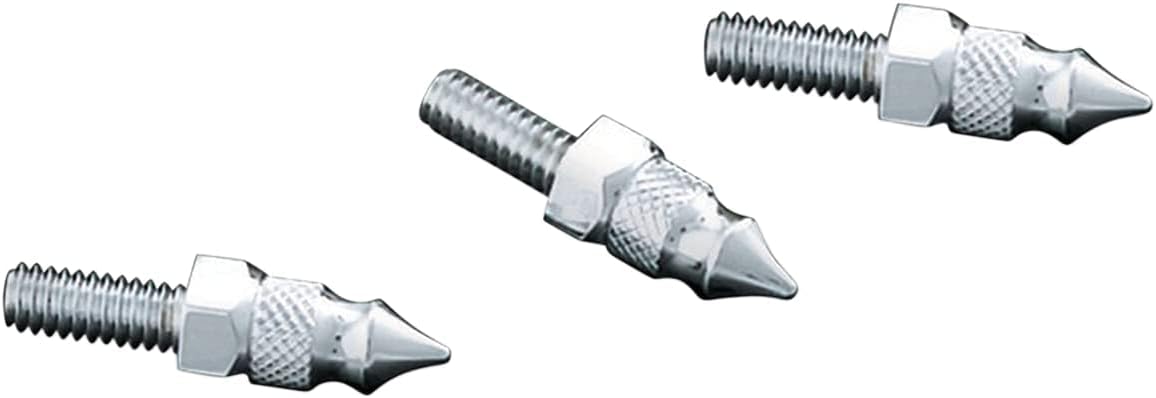 Detalle de Kuryakyn 5715 Windshield Accent Trim Mounting Spikes & Screws (Chrome) for 2015-19 Harley Road Glide