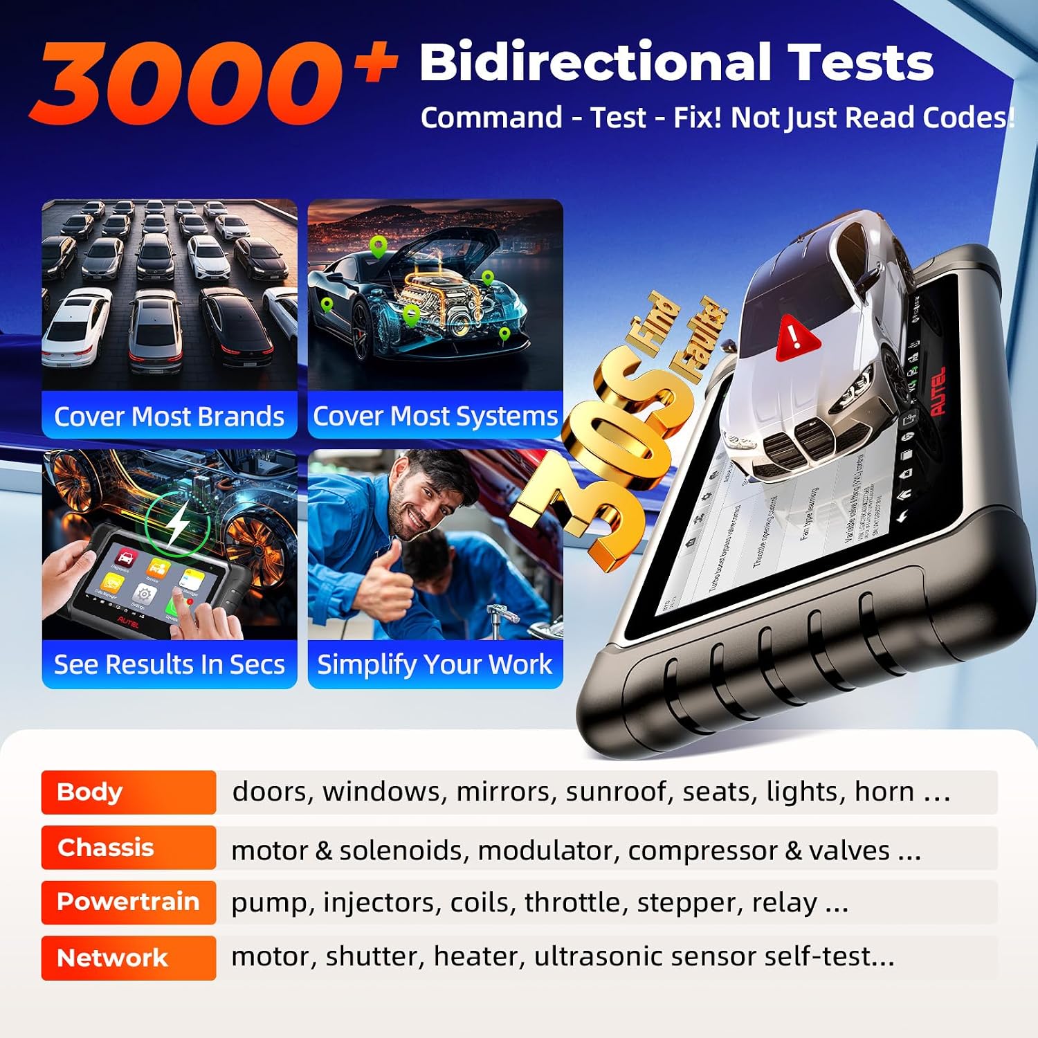 Detalle 2 de Autel MK808S Diagnostic Scanner