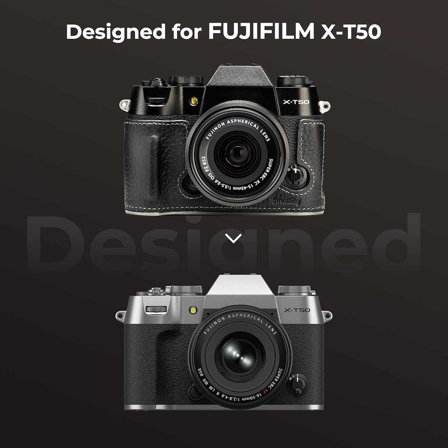 Thumbnail 5 de SMALLRIG X-T50 Half Leather Case Kit für FUJIFILM X-T50