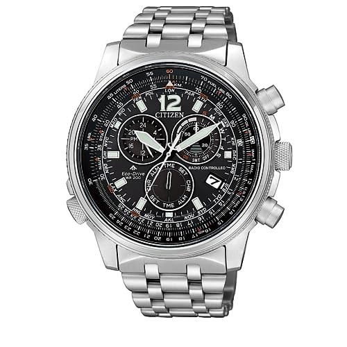 Detalle de Citizen Pilot's Chrono E660 CB5860-86E Eco-Drive da uomo
