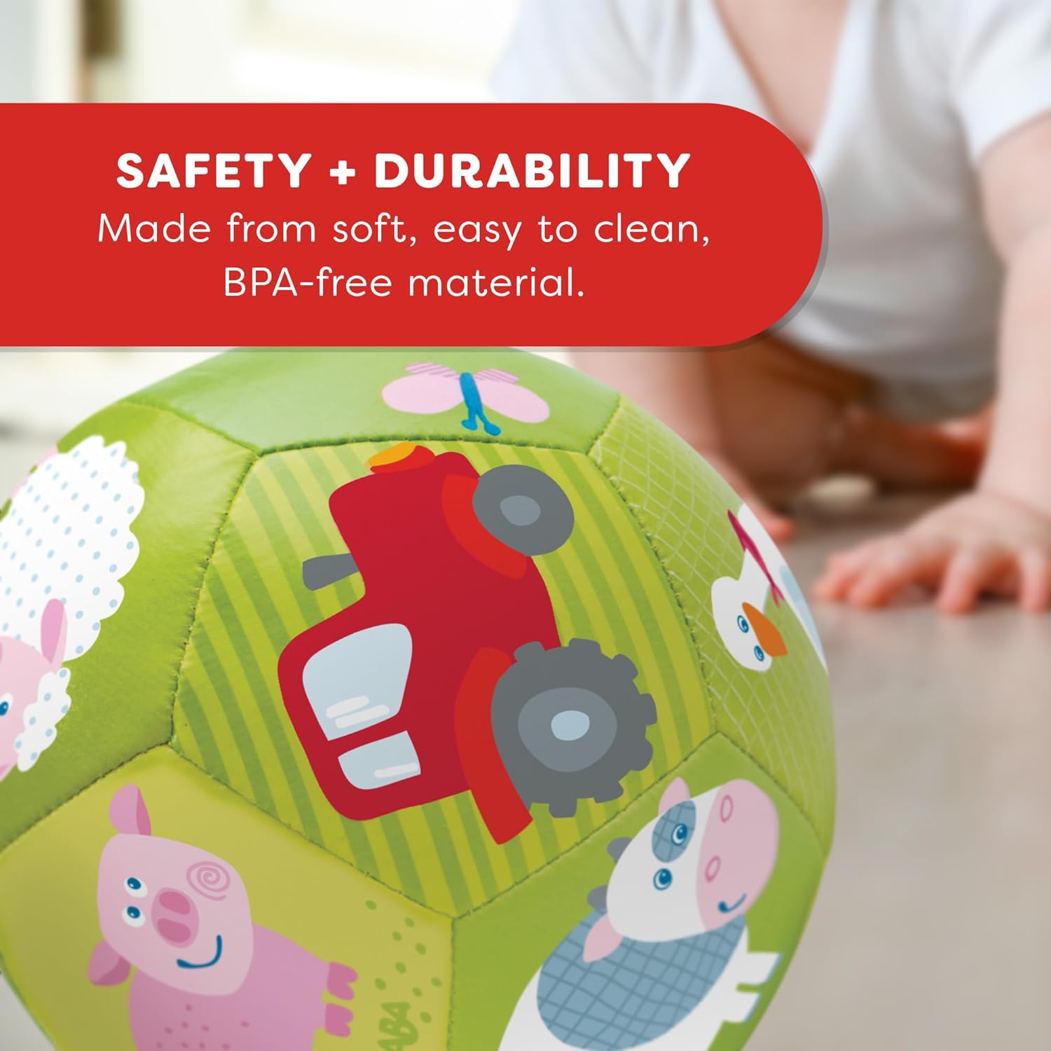 Thumbnail 5 de HABA 302483 Ballon pour bébé à la Ferme