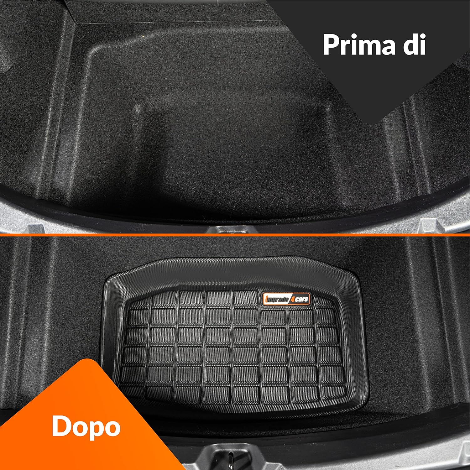 Thumbnail 5 de Upgrade4cars Tappetino per bagagliaio inferiore compatibile con Tesla Model 3