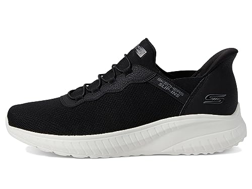 Detalle de Skechers Men's Bobs Squad Chaos Daily Hype Trainer - Black/White (13 UK)