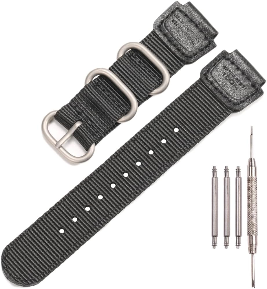 Thumbnail 6 de XBHSW Nylon Armband Casio 18 mm