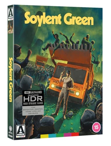 Detalle de Arrow Video Soylent Green Limited Edition 4K UHD Blu-ray, Region Free