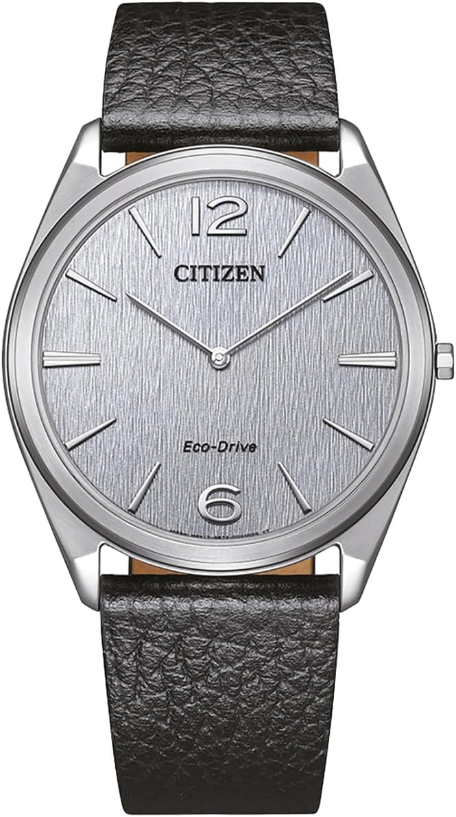 Detalle de Citizen Herren Analog Eco-Drive Armbanduhr Suratto (ultradünn, Saphirglas, 38 mm)