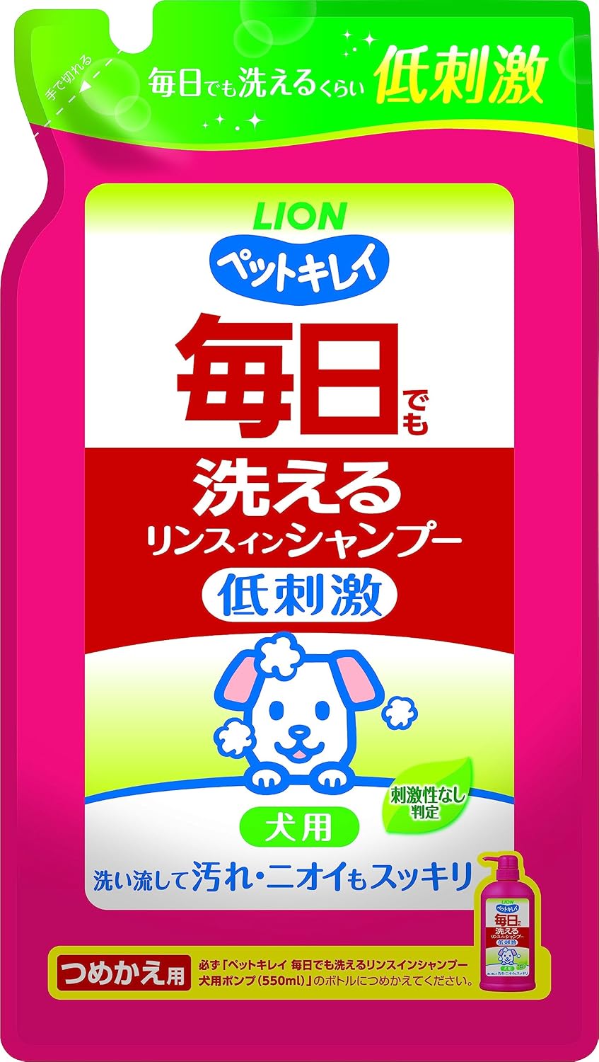 Thumbnail 6 de ライオン ペットキレイ 香りの泡リンスインシャンプー 犬猫用 500mL フローラルブーケの香り