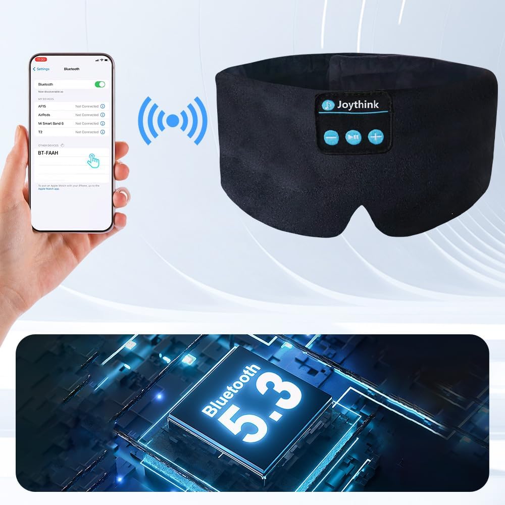 Thumbnail 3 de Joythink Bluetooth Headphones Sleep Mask