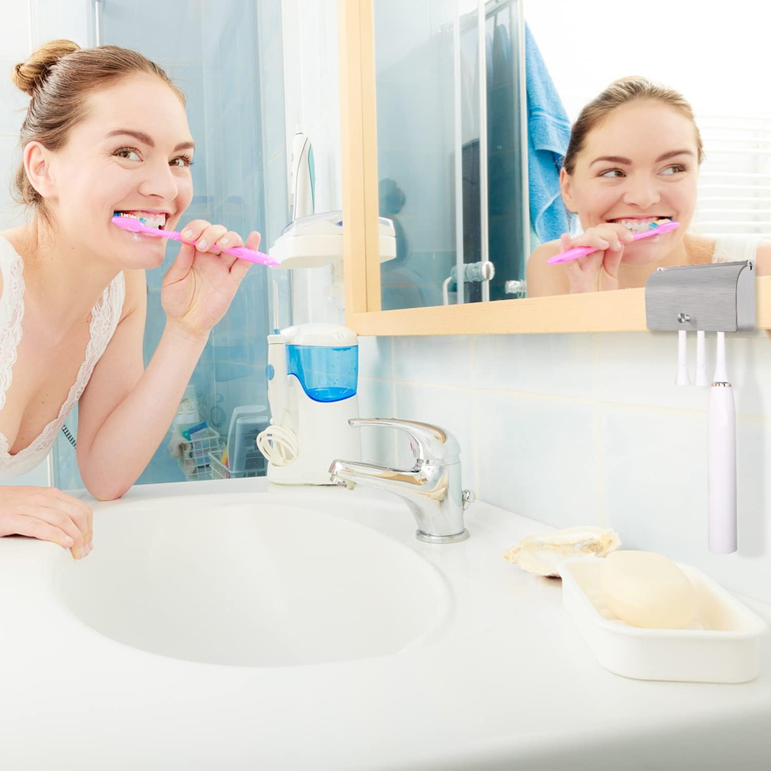 Thumbnail 4 de Zahnbürstenhalter 304 Edelstahl mit 4 Schlitzen