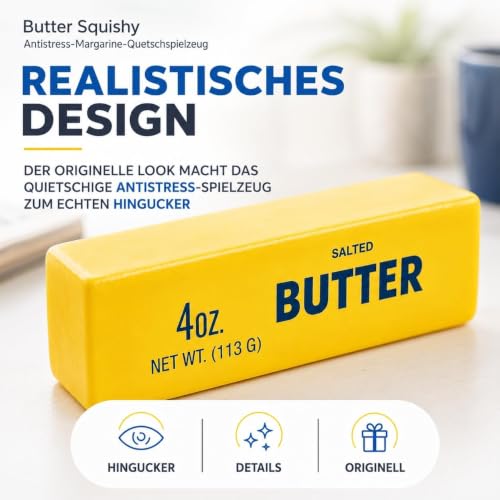 Thumbnail 6 de Butter Squishy – Antistress Margarine Quetsch von TK Gruppe