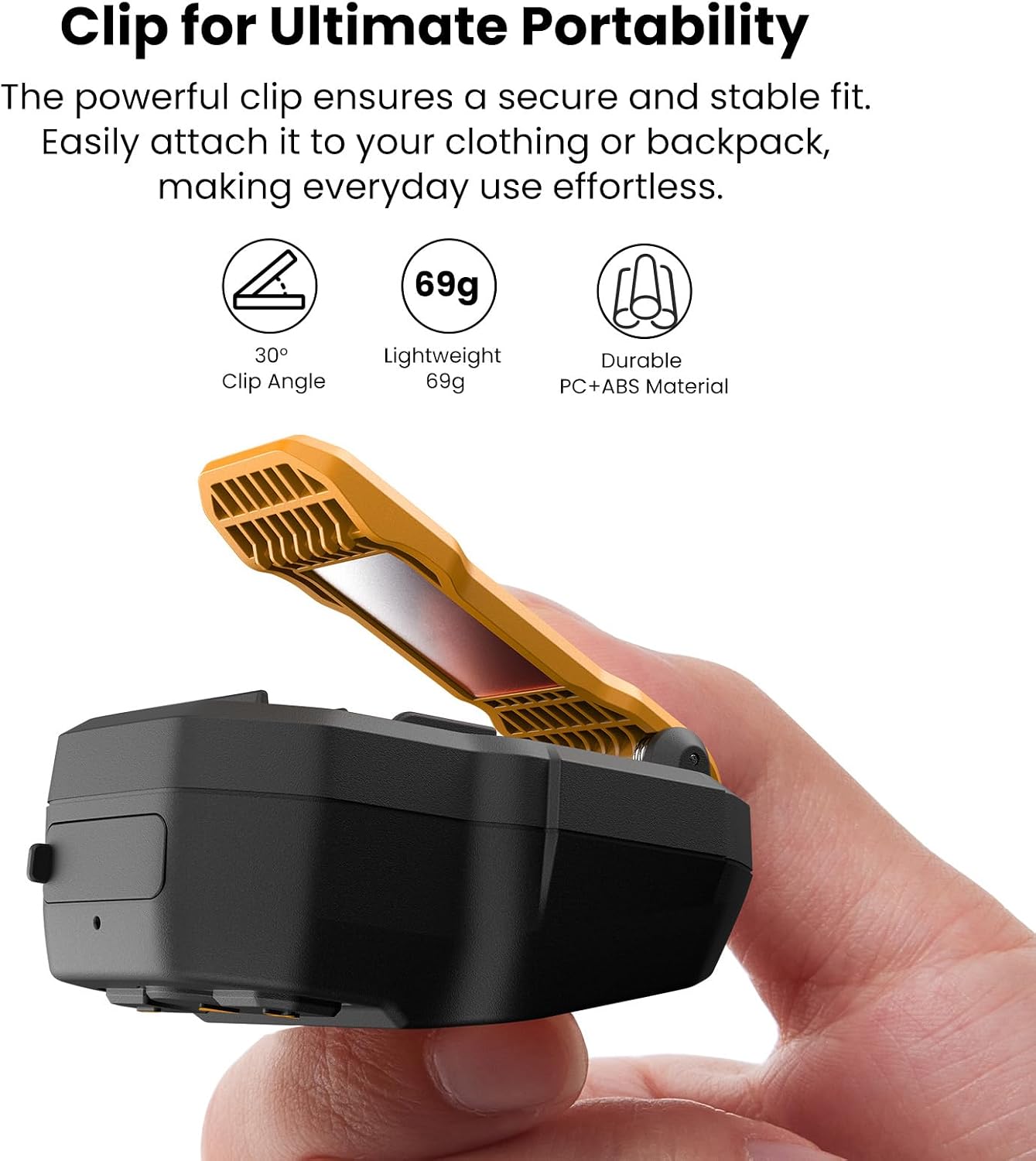 Thumbnail 1 de TOZO clip-on Bluetooth speaker