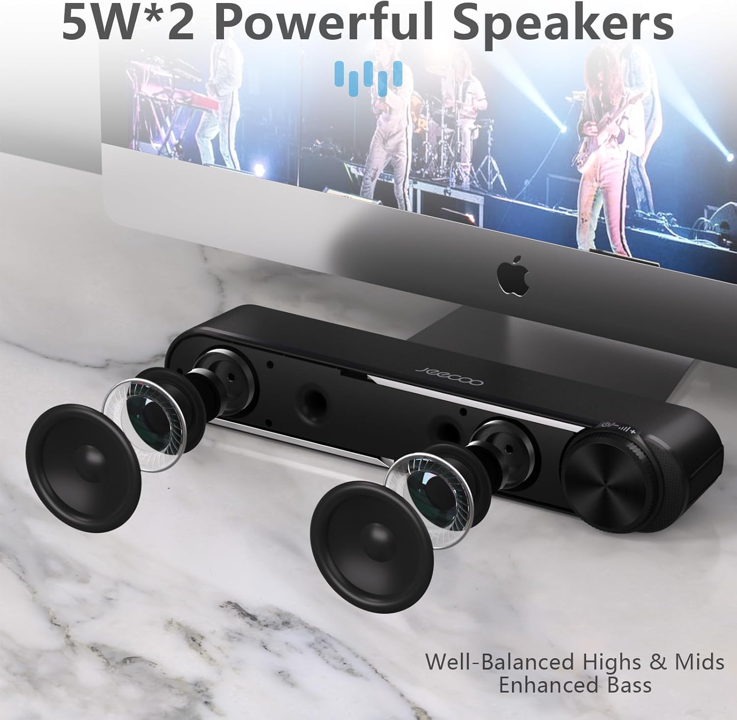 Thumbnail 2 de Jeecoo A30 PC Speakers 10W soundbar