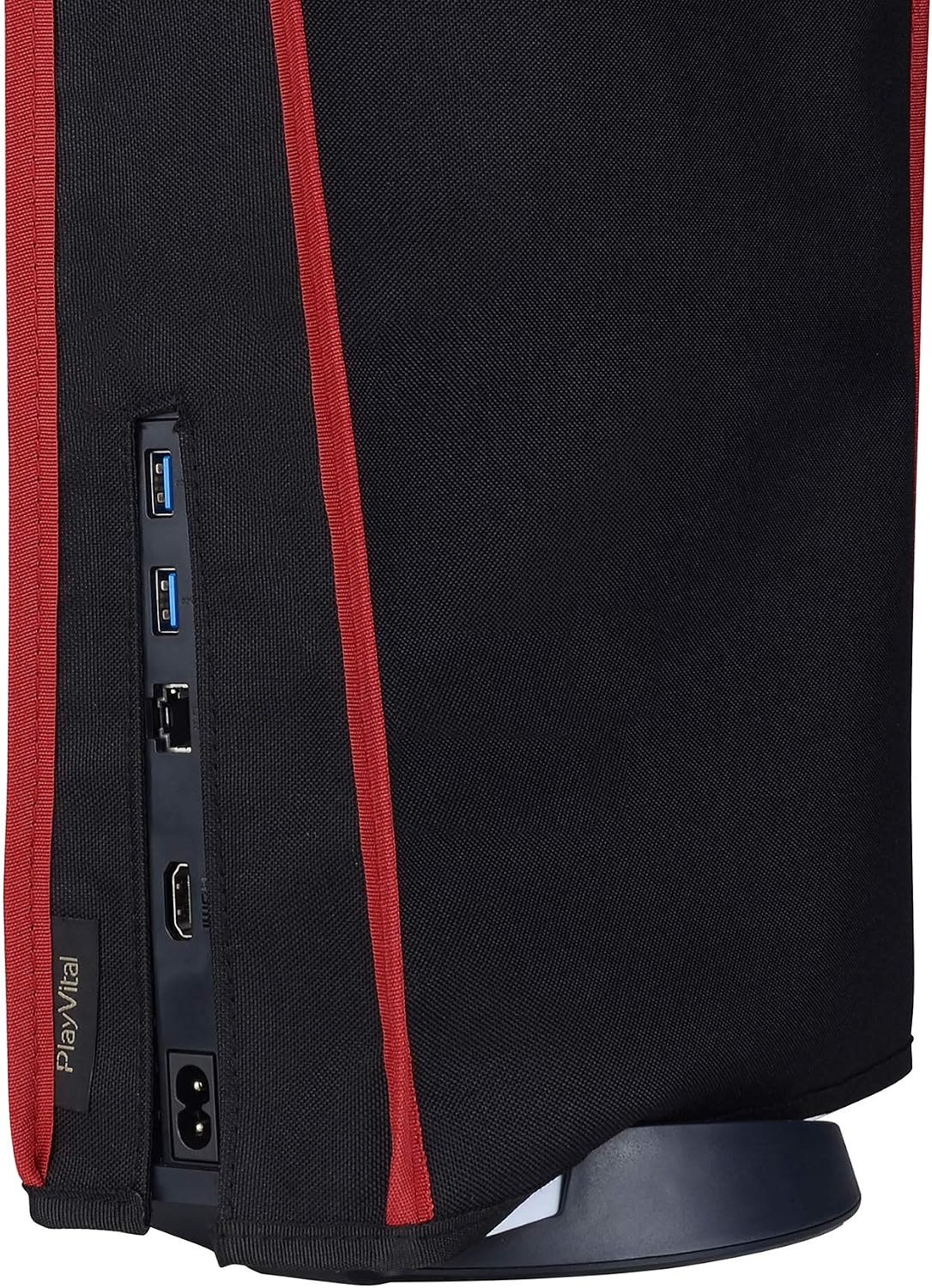 Thumbnail 6 de PS5 dust cover, PlayVital black nylon