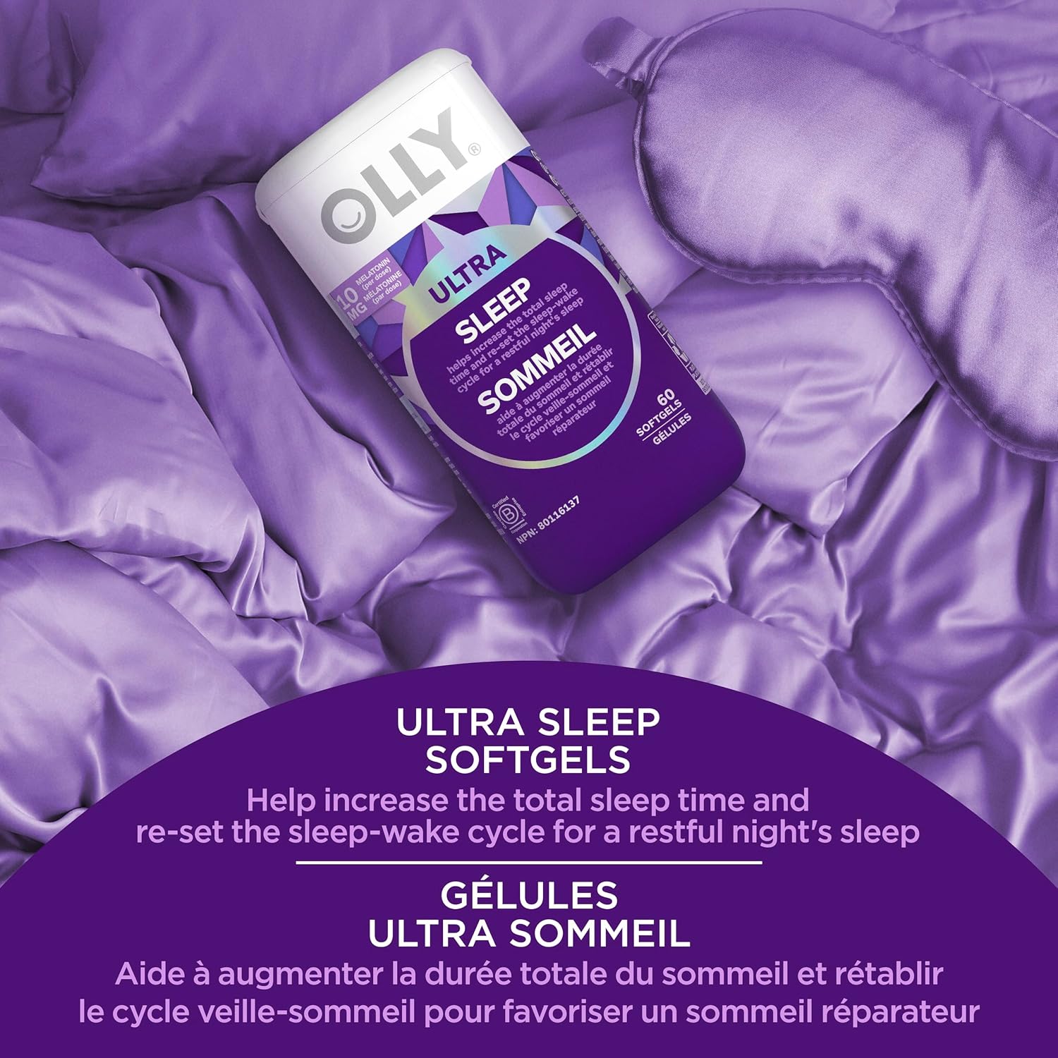 Thumbnail 6 de OLLY Sleep Softgels 10 mg Melatonin