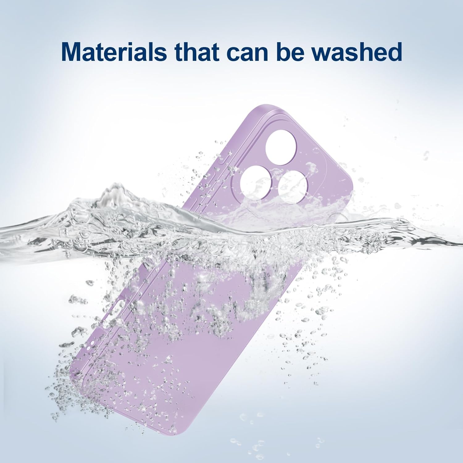 Thumbnail 4 de GiiYoon Silky-Soft Touch Silicone Case for Oppo Reno 13 Pro (Purple)