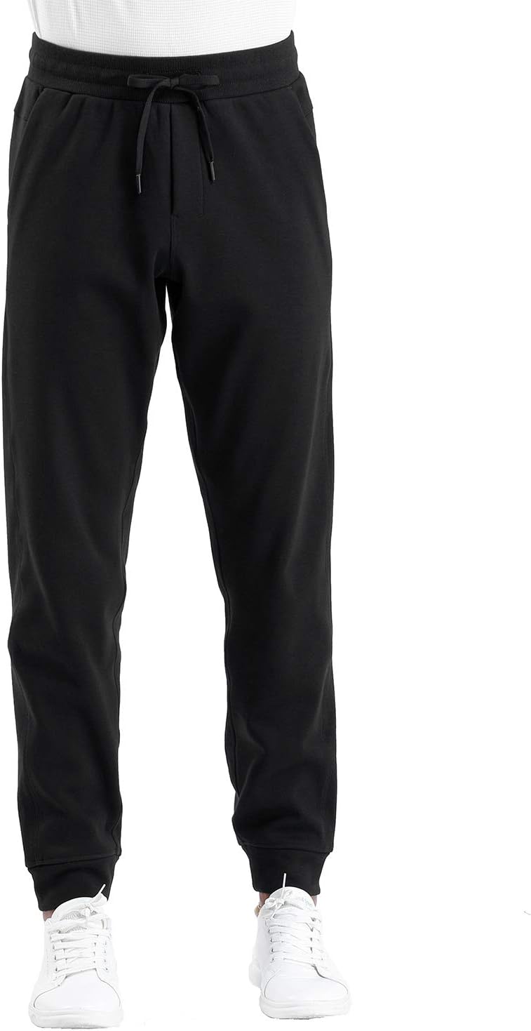Detalle de The Gym People pantaloni da jogging da uomo in pile con tasche profonde e vestibilità ampia
