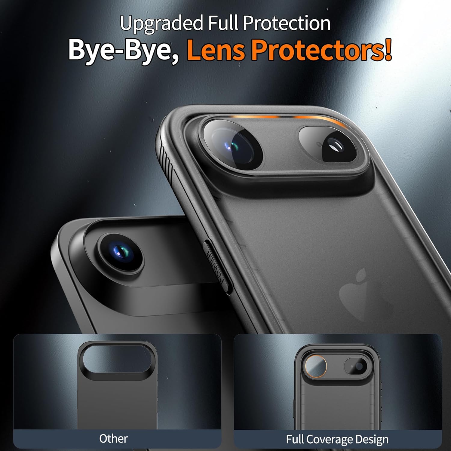 Thumbnail 5 de Cozycase TOP Full Waterproof 360 Military Case for iPhone Air (Black)
