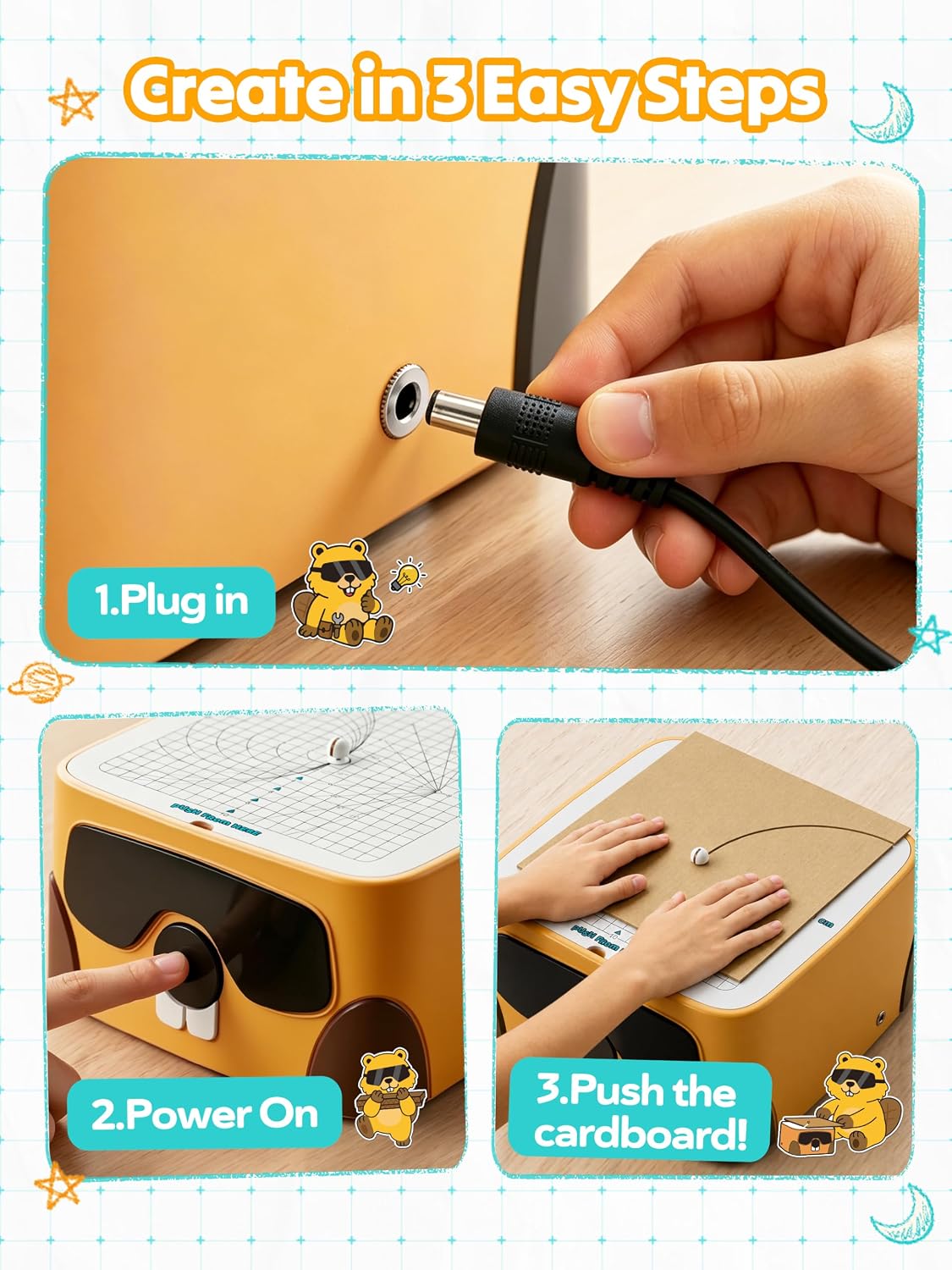 Thumbnail 2 de Beaverbot Cardboard Cutter for Kids