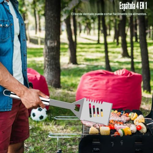 Detalle 2 de Grilliance Kit de Accesorios para Barbacoa de Acero Inoxidable (26 piezas) con Estuche