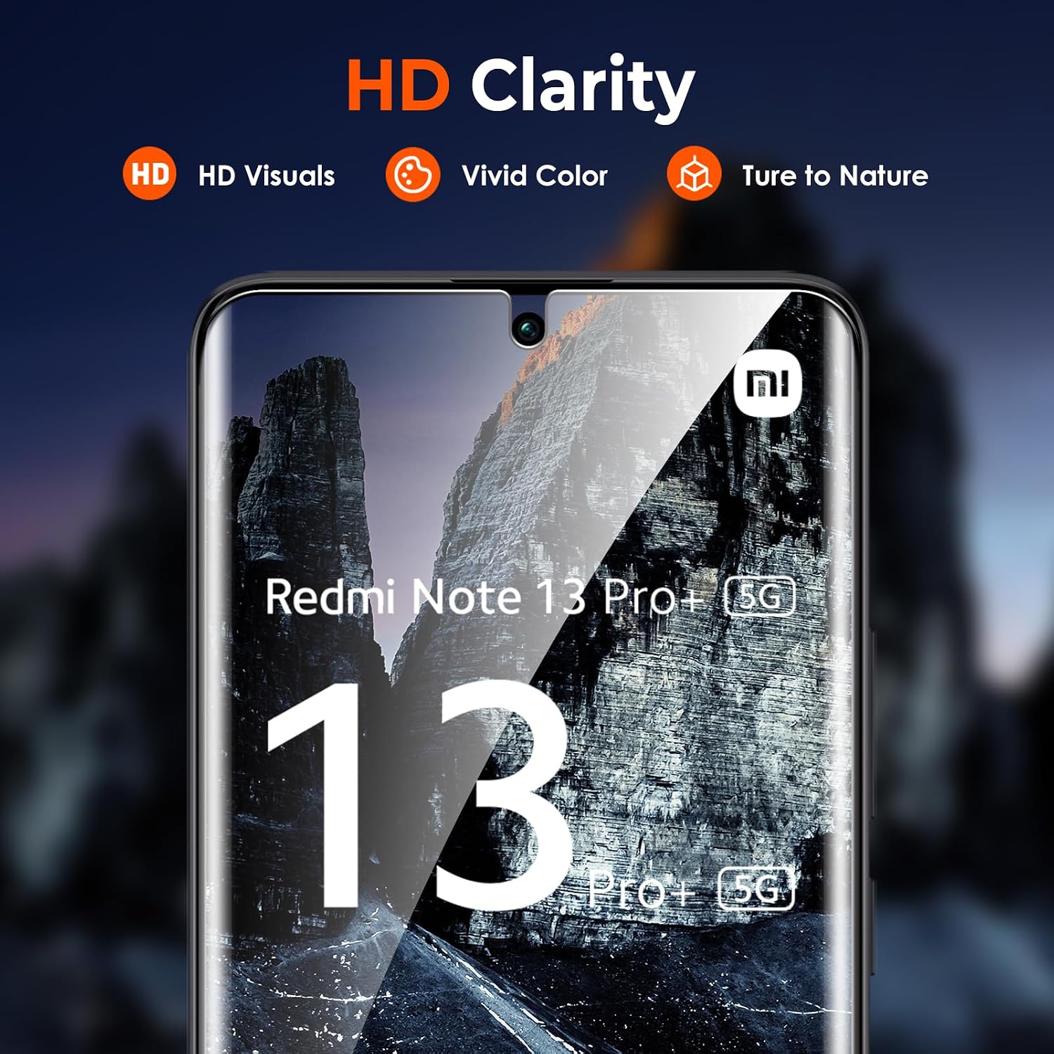 Detalle de LK Protection écran TPU pour Redmi Note 13 Pro Plus 5G – 3 films transparent HD (sans verre) et protection 3D