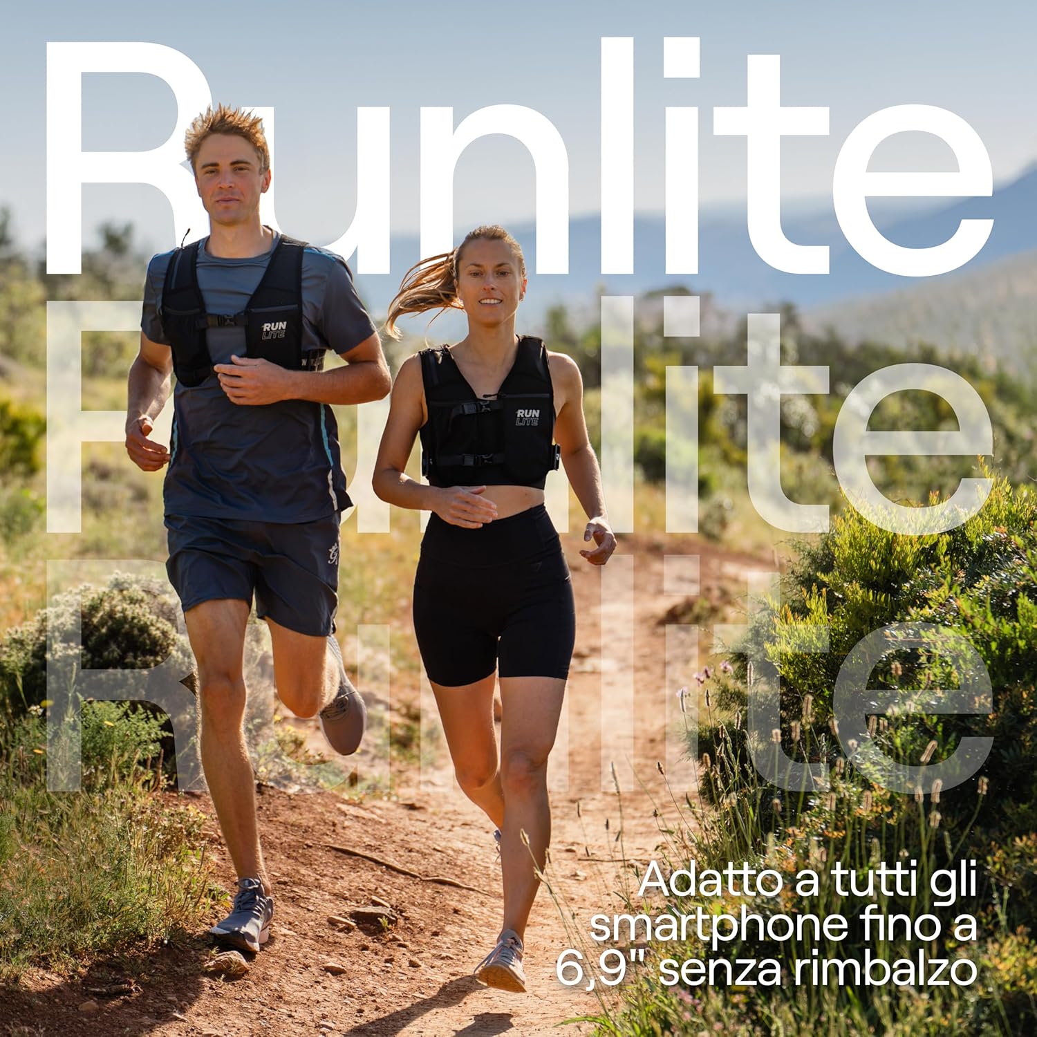 Thumbnail 4 de Gilet Running Uomo Donna con Porta Cellulare Impermeabile – Alternativa al Marsupio Running, 5 Tasche, Leggero e Riflettente
