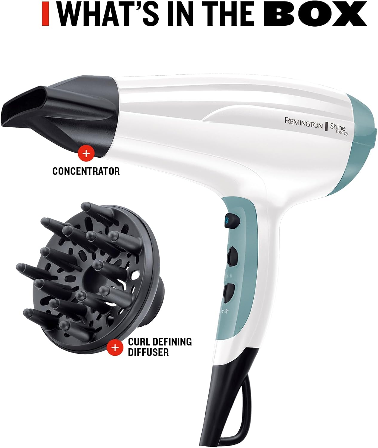 Thumbnail 4 de Remington Shine Therapy Hair Dryer (D5216) review